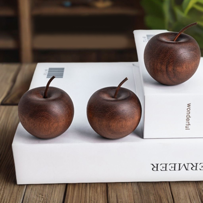 1PCS Of Wooden Apple Shaped Es - огляд і ціна Car Fragrance Diffuser