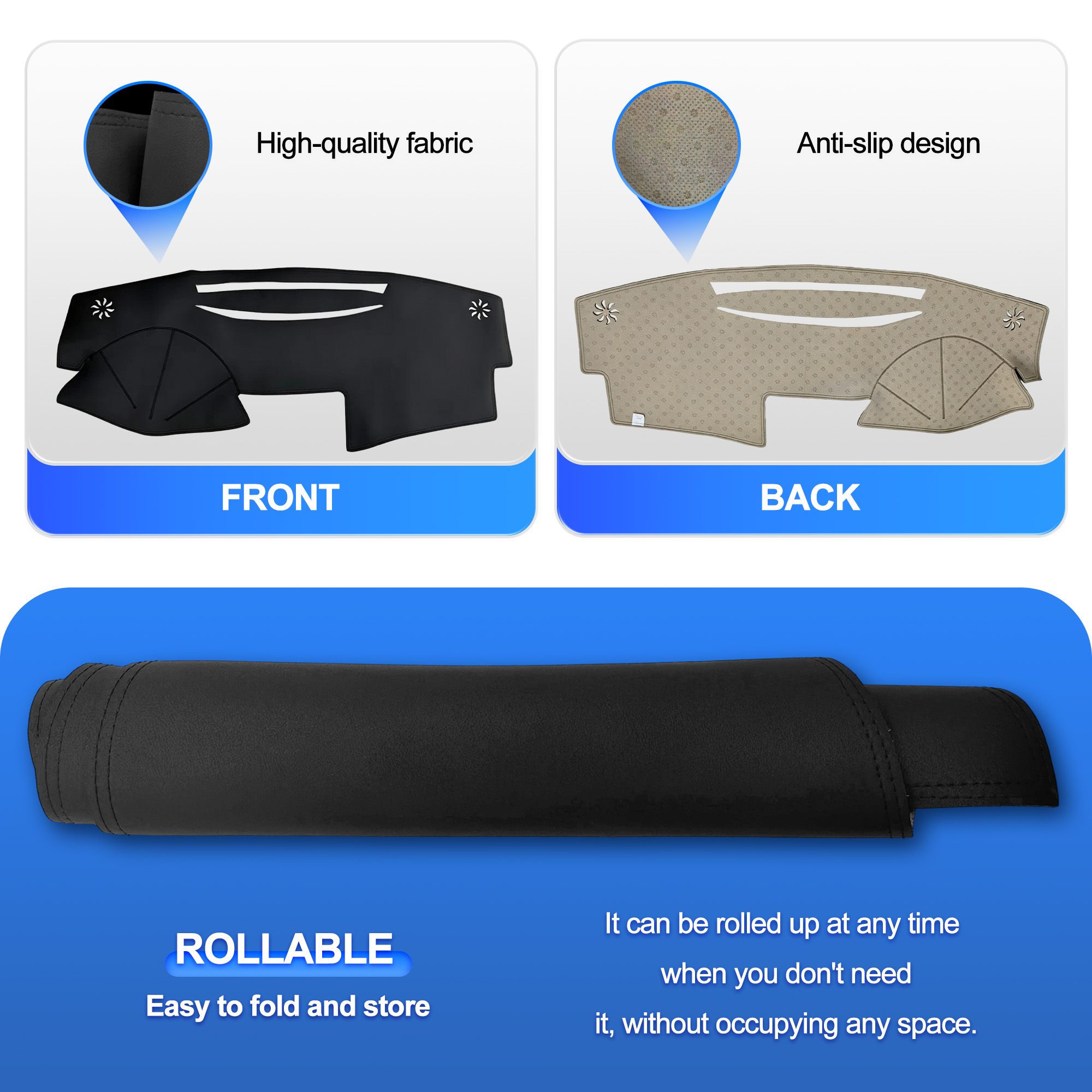Car Dashboard Cover Mat-Anti G - огляд і ціна Car Anti-Slip Dashboard Mat