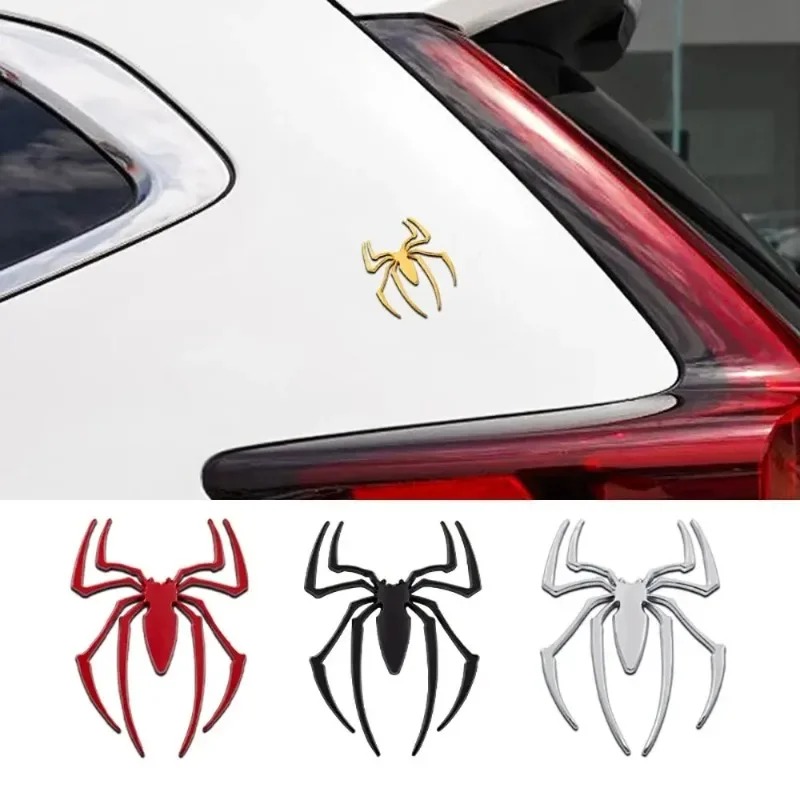 3D metal car stickers, spider  - огляд і ціна Car Accessories Exterior