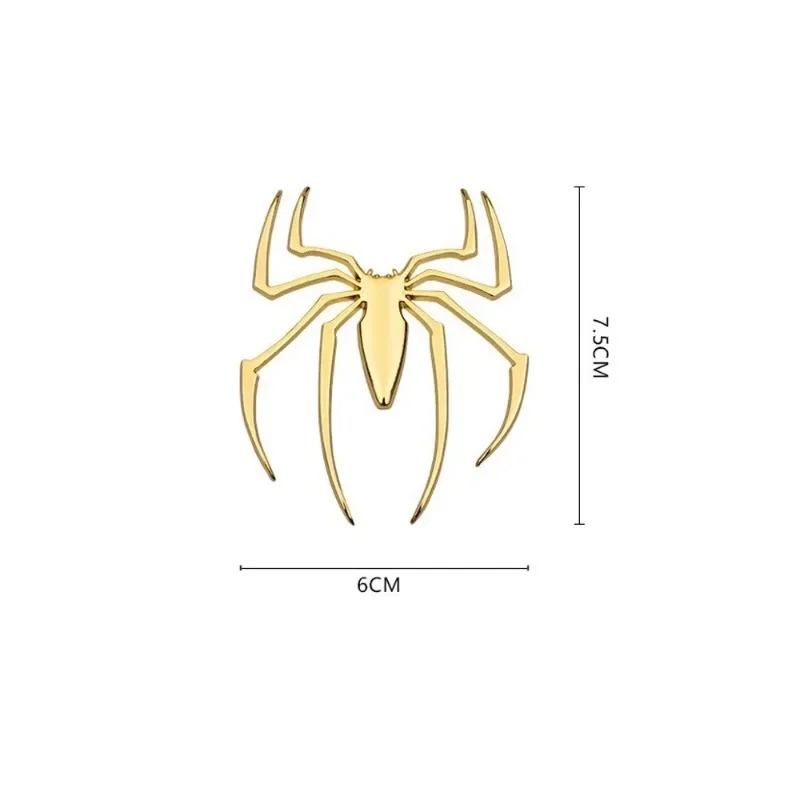 3D metal car stickers, spider  - огляд і ціна Car Accessories Exterior