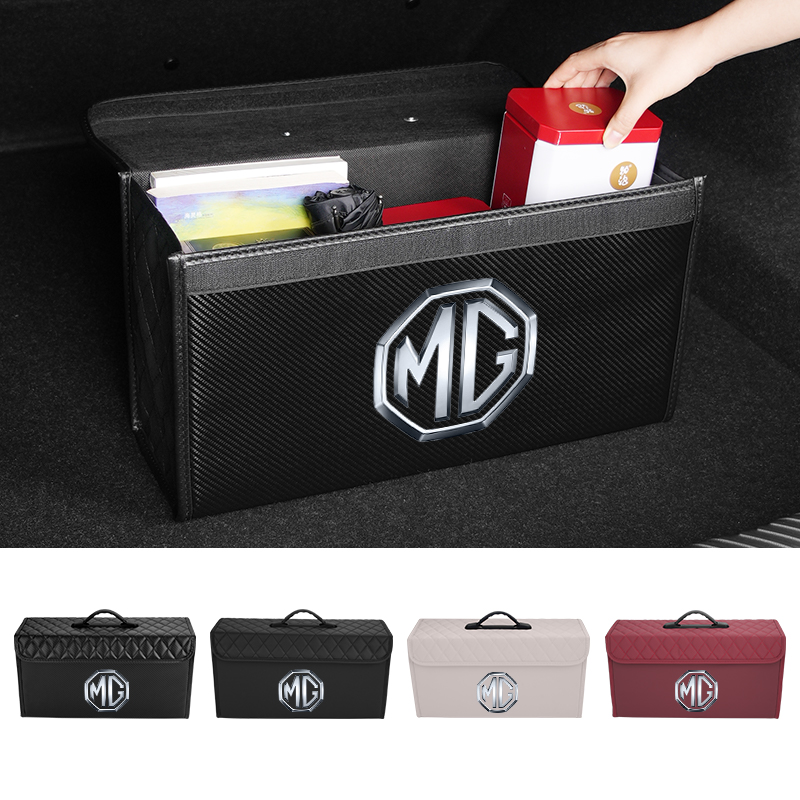 Car Trunk Storage Box Leather  - огляд і ціна Car Trunk Organizer
