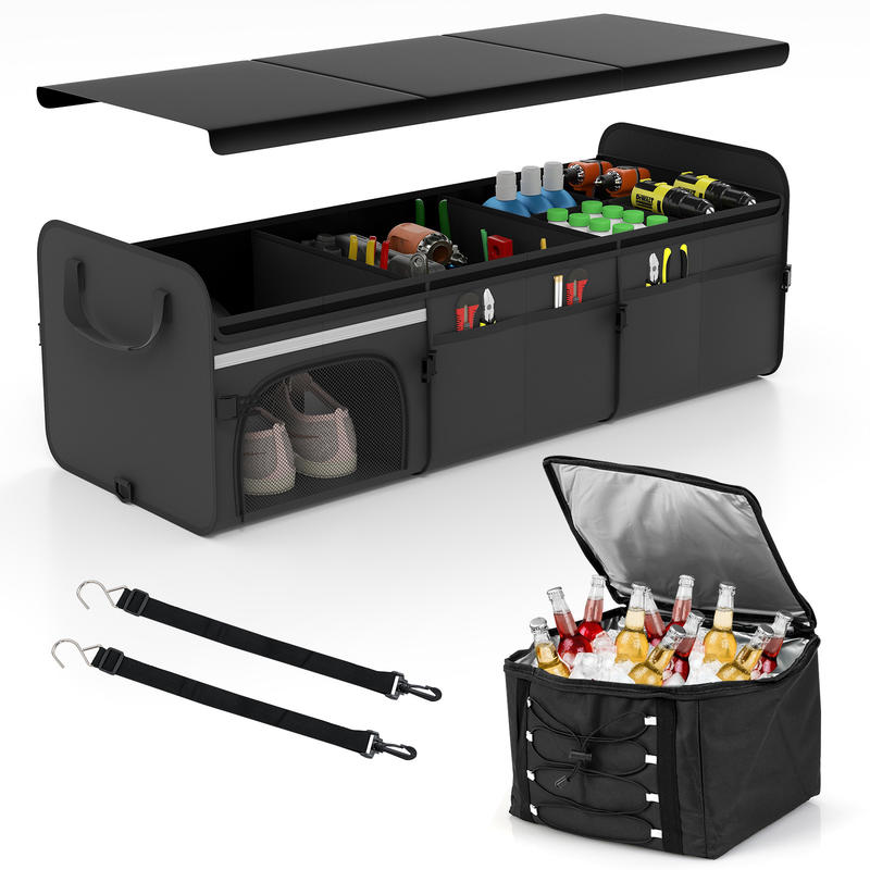 18 Gal Car Trunk Organizer wit - огляд і ціна Car Trunk Organizer