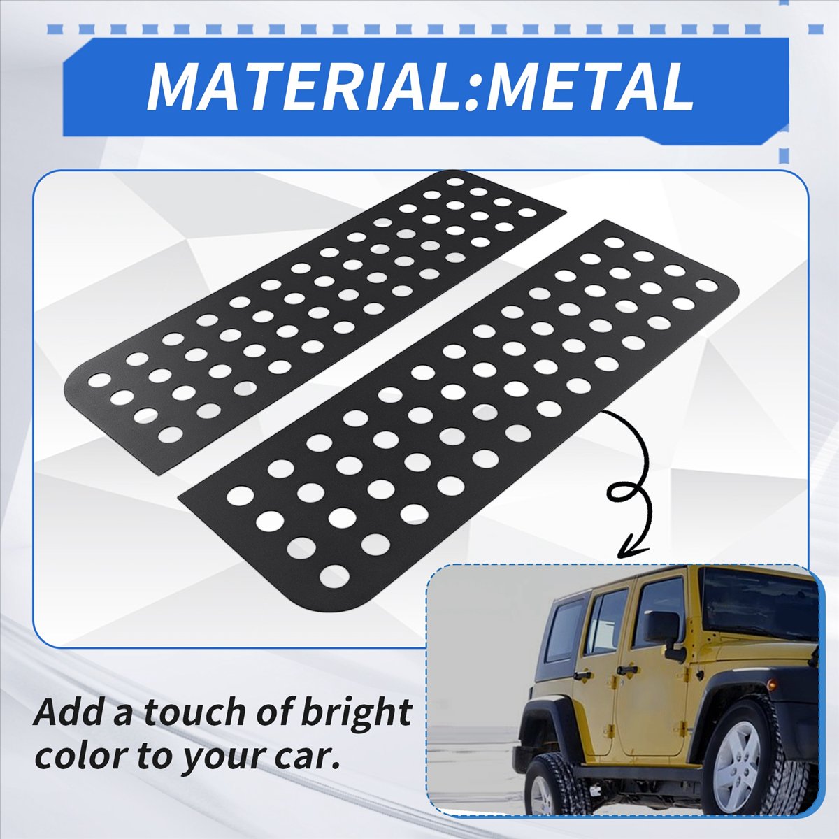 Super Sale Car Rear Door Trian - огляд і ціна Car Accessories Exterior
