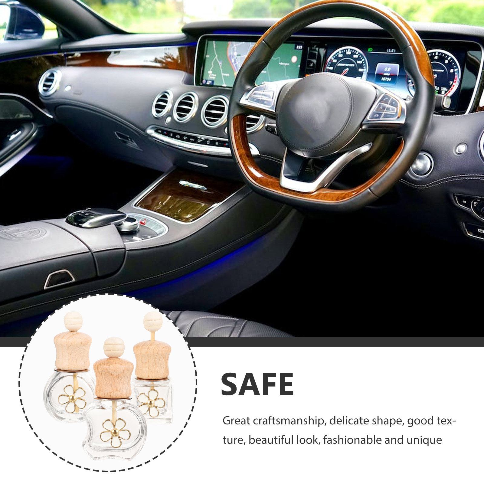 3Pcs Delicate Car Fragrance Di - огляд і ціна Car Fragrance Diffuser