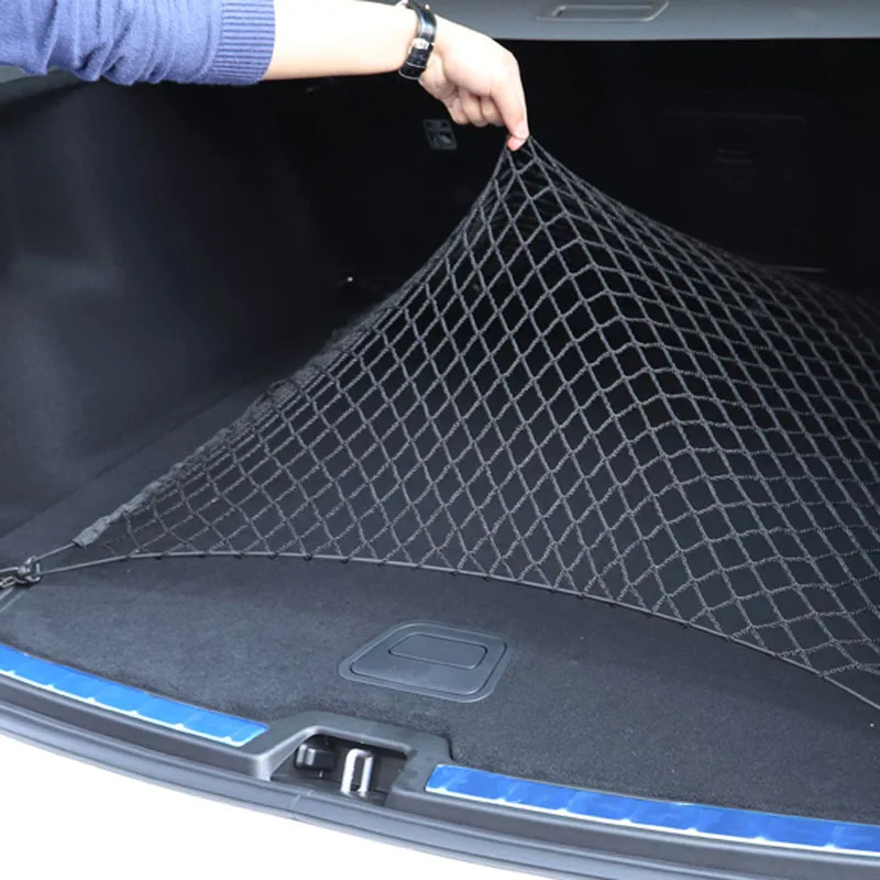 Nylon Car Rear Cargo Net - Tru - огляд і ціна Car Trunk Organizer