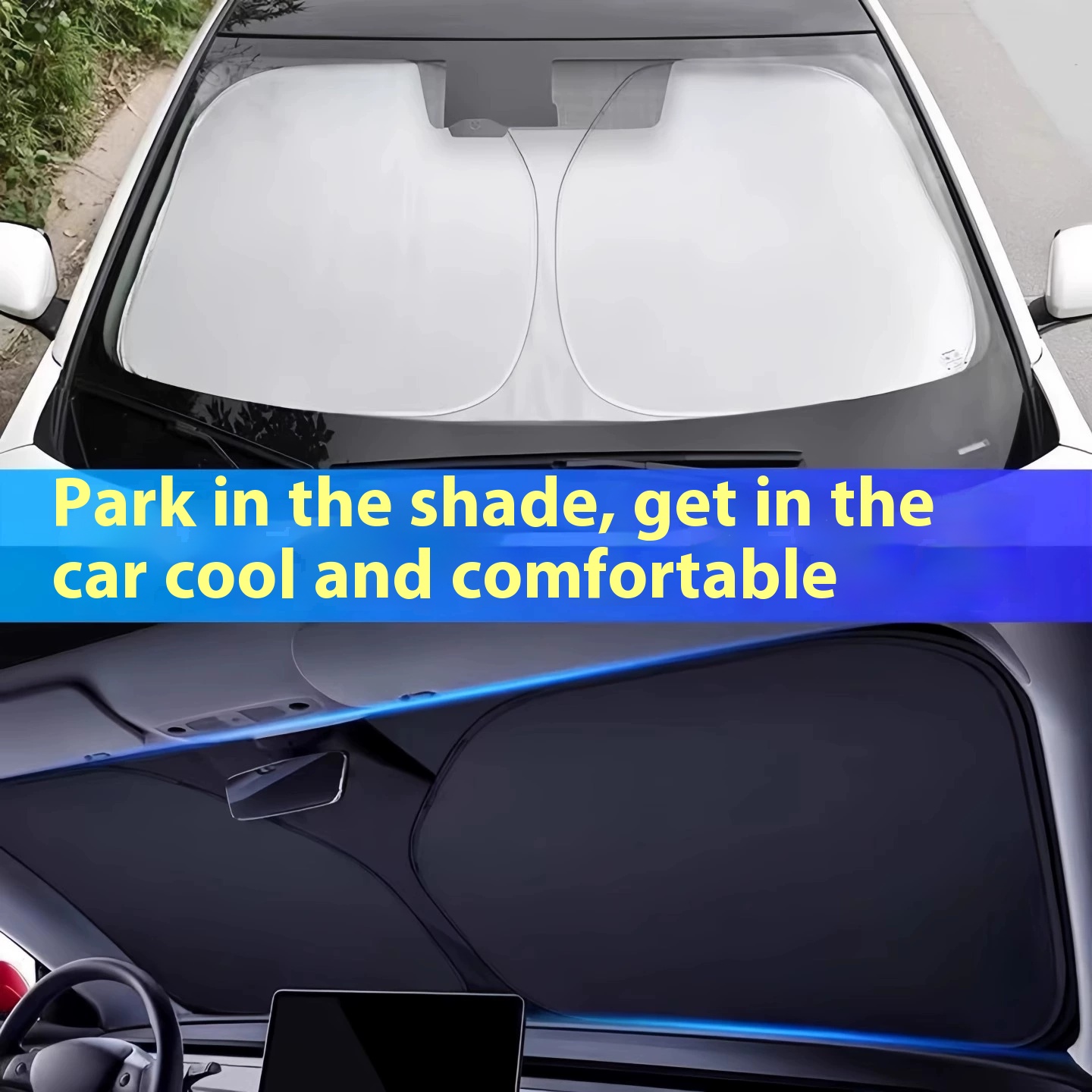 Car Windshield Sunshade 1PCS F - огляд і ціна Car Accessories In Store