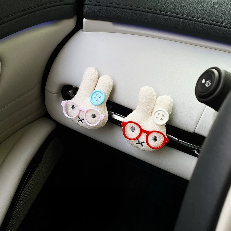 Cute Rabbit with Glasses Car A - огляд і ціна Car Fragrance Diffuser