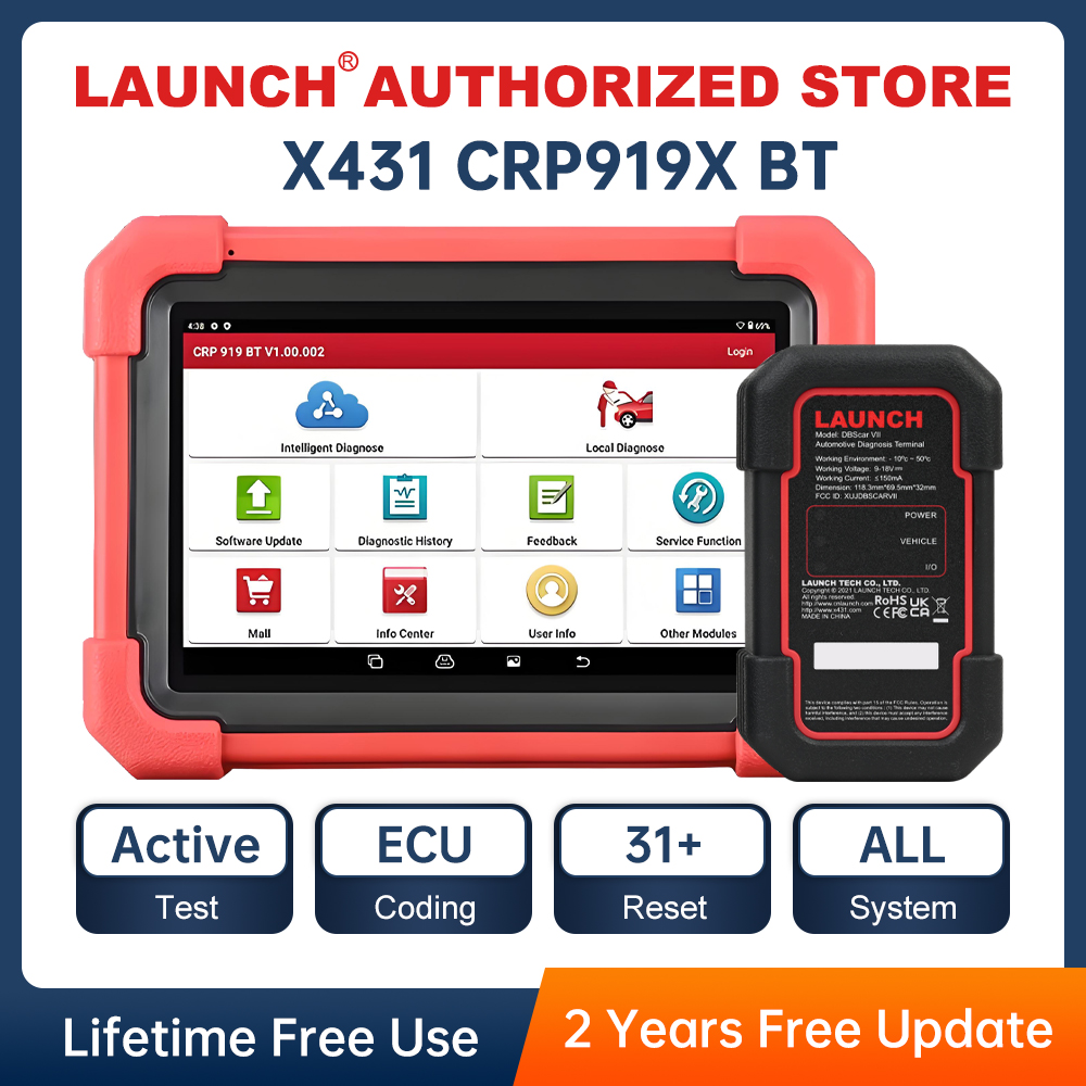 X431 CRP919X LAUNCH BT Car Dia - огляд і ціна Obd2 Scanner