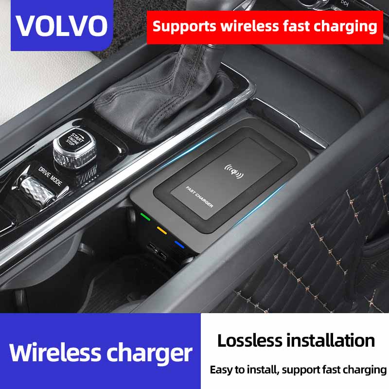 Car wireless charger For volvo - огляд і ціна Volvo Car Accessories Xc90