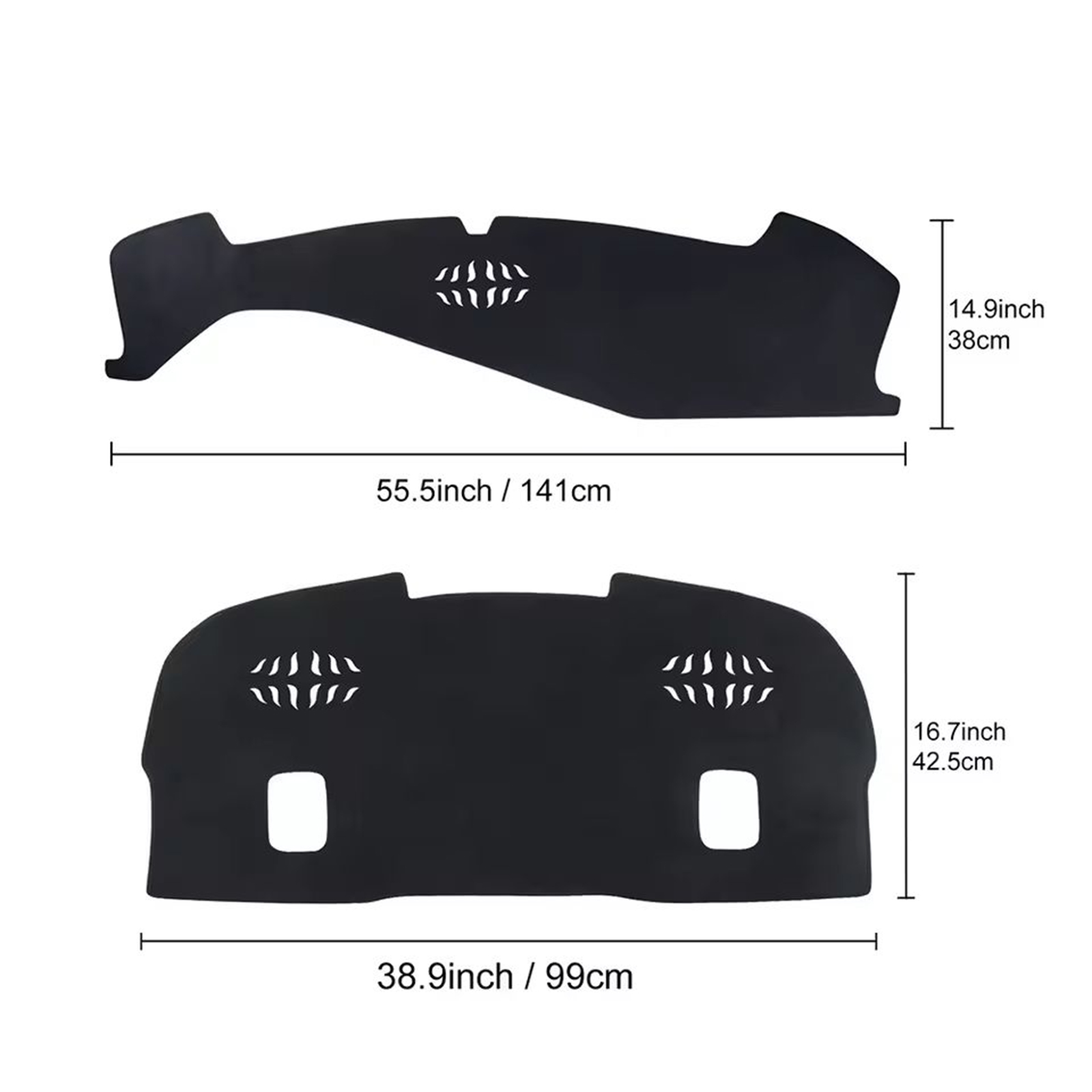 for Ford Mustang 2024 2025 202 - огляд і ціна Car Anti-Slip Dashboard Mat