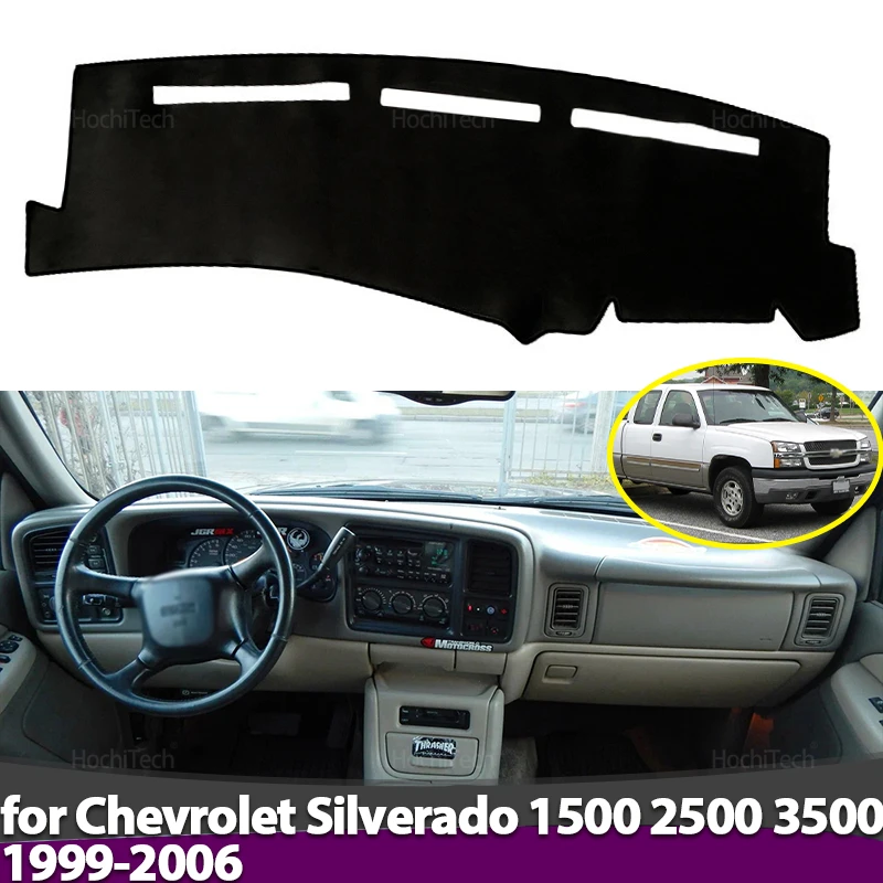 for Chevrolet Silverado 1500 2 - огляд і ціна Car Anti-Slip Dashboard Mat