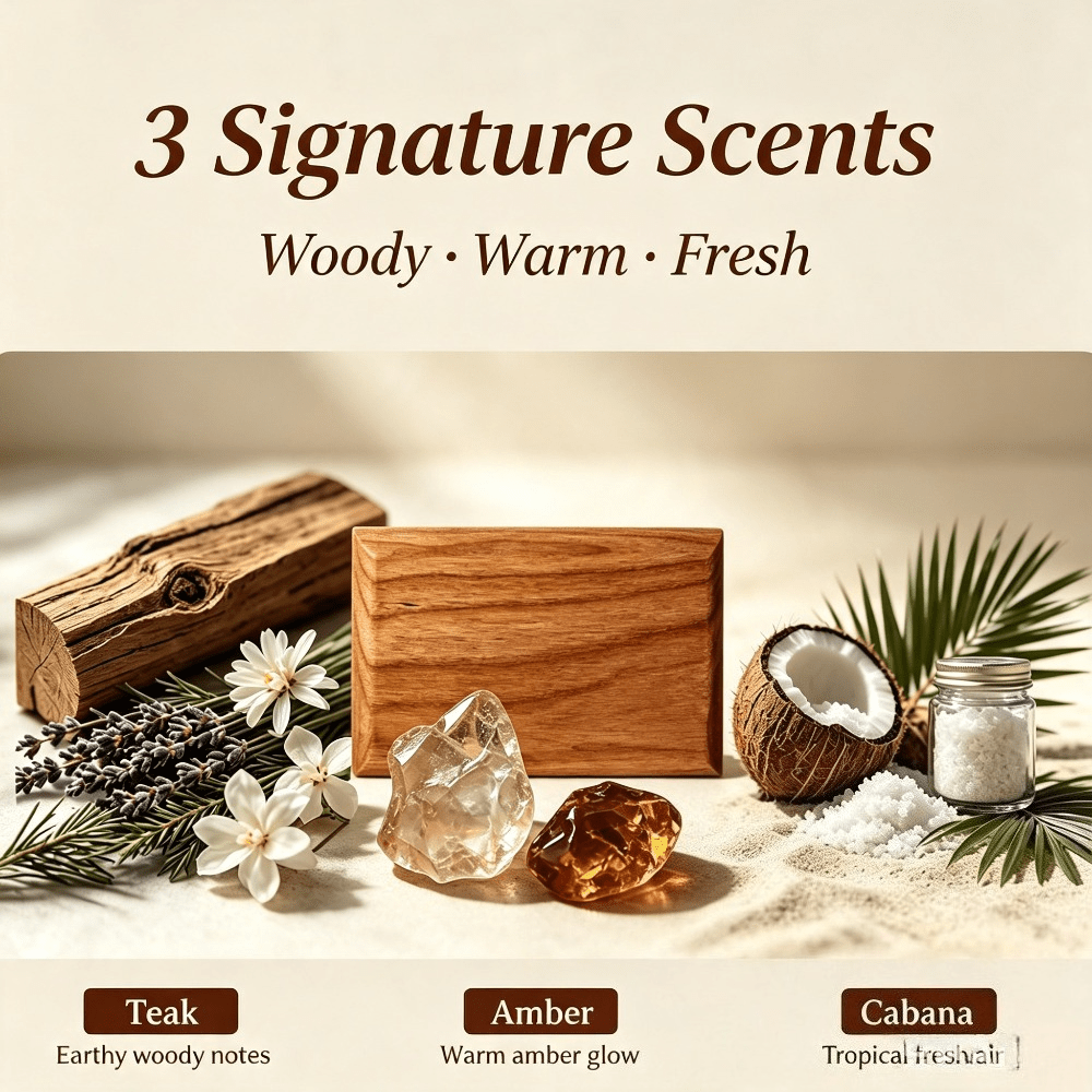 Car Air Freshener Teak Amber O - огляд і ціна Car Fragrance Diffuser